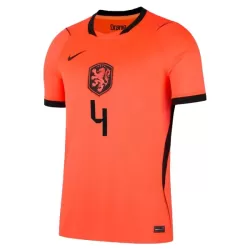 Günstige Niederlande Virgil 4 Herrentrikot Heim WM 2026 Kurzarm