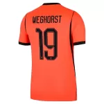 Günstige Niederlande Weghorst 19 Herrentrikot Heim WM 2026 Kurzarm