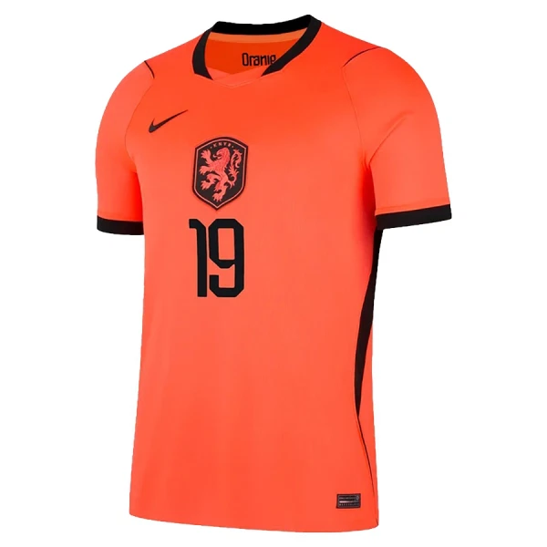 Günstige Niederlande Weghorst 19 Herrentrikot Heim WM 2026 Kurzarm