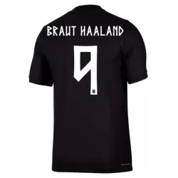 Günstige Norwegen Haaland 9 Herrentrikot Auswärts WM 2026 Kurzarm