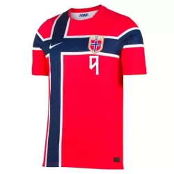Günstige Norwegen Haaland 9 Herrentrikot Heim WM 2026 Kurzarm