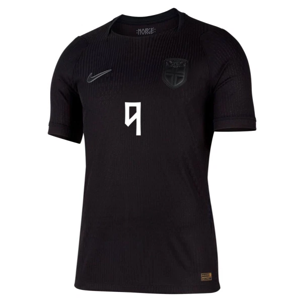 Günstige Norwegen Haaland 9 Kindertrikot Auswärts WM 2026 Kurzarm