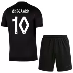 Günstige Norwegen Odegaard 10 Kindertrikot Auswärts WM 2026 Kurzarm