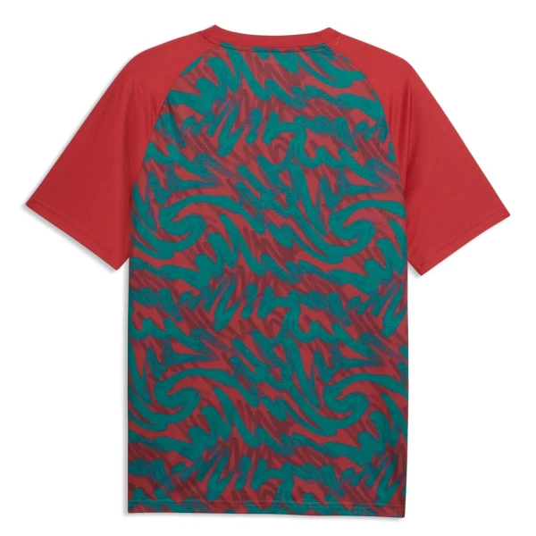 Günstige Portugal Pre-Match Herrentrikot WM 2026 Kurzarm Rote