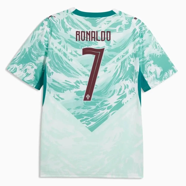 Günstige Portugal Ronaldo 7 Herrentrikot Auswärts WM 2026 Kurzarm