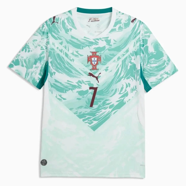 Günstige Portugal Ronaldo 7 Herrentrikot Auswärts WM 2026 Kurzarm