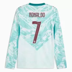 Günstige Portugal Ronaldo 7 Herrentrikot Auswärts WM 2026 Langarm