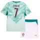 Günstige Portugal Ronaldo 7 Kindertrikot Auswärts WM 2026 Kurzarm