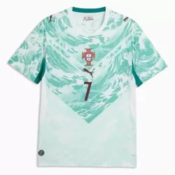 Günstige Portugal Ronaldo 7 Kindertrikot Auswärts WM 2026 Kurzarm