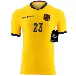 Günstige Ecuador Caicedo 23 Herrentrikot Heim WM 2026 Kurzarm