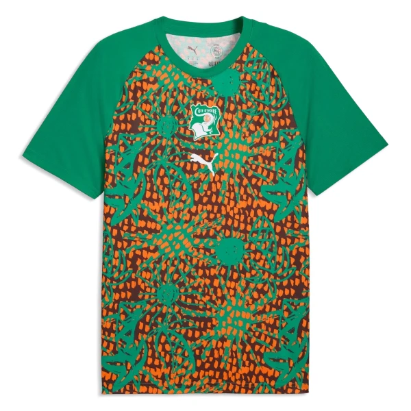 Günstige Elfenbeinküste Pre-Match Herrentrikot WM 2026 Kurzarm