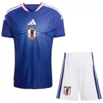Günstige Japan Kindertrikot Heim WM 2026 Kurzarm