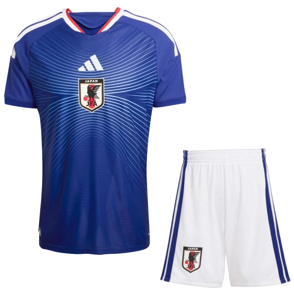 Günstige Japan Kindertrikot Heim WM 2026 Kurzarm Günstige Japan Kindertrikot Heim WM 2026 Kurzarm
