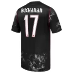Günstige Kanada Buchanan 17 Herrentrikot Auswärts WM 2026 Kurzarm