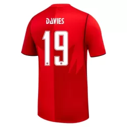 Günstige Kanada Davies 19 Herrentrikot Heim WM 2026 Kurzarm
