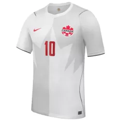 Günstige Kanada J. David 10 Herrentrikot Ausweich WM 2026 Kurzarm