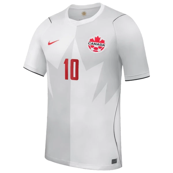 Günstige Kanada J. David 10 Herrentrikot Ausweich WM 2026 Kurzarm