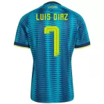 Günstige Kolumbien Luis Diaz 7 Herrentrikot Auswärts WM 2026 Kurzarm