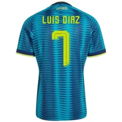Günstige Kolumbien Luis Diaz 7 Herrentrikot Auswärts WM 2026 Kurzarm