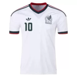 Günstige Mexiko A. Vega 10 Herrentrikot Auswärts WM 2026 Kurzarm