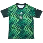 Günstige Mexiko Pre-Match Herrentrikot WM 2026 Kurzarm