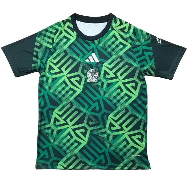 Günstige Mexiko Pre-Match Herrentrikot WM 2026 Kurzarm Günstige Mexiko Pre-Match Herrentrikot WM 2026 Kurzarm