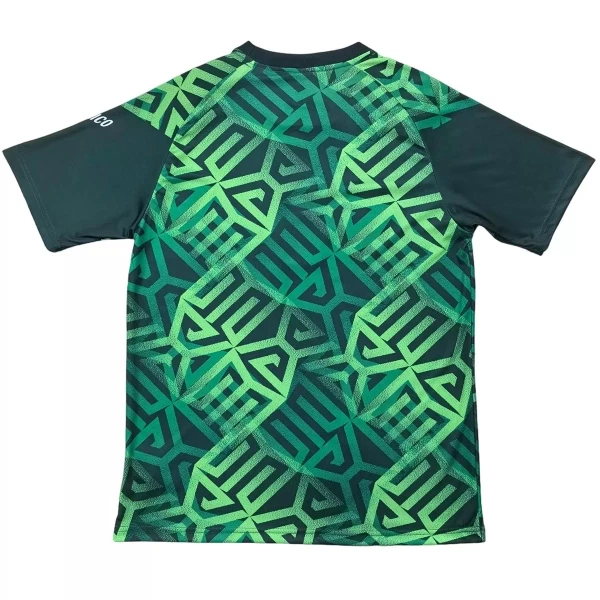 Günstige Mexiko Pre-Match Herrentrikot WM 2026 Kurzarm