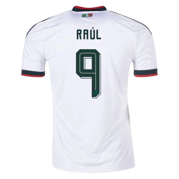Günstige Mexiko Raul 9 Herrentrikot Auswärts WM 2026 Kurzarm