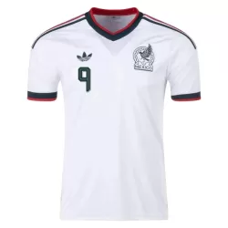 Günstige Mexiko Raul 9 Herrentrikot Auswärts WM 2026 Kurzarm