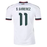 Günstige Mexiko S.Gimenez 11 Herrentrikot Auswärts WM 2026 Kurzarm