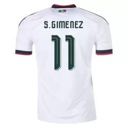 Günstige Mexiko S.Gimenez 11 Herrentrikot Auswärts WM 2026 Kurzarm