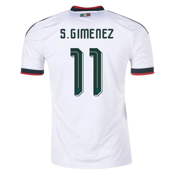Günstige Mexiko S.Gimenez 11 Herrentrikot Auswärts WM 2026 Kurzarm Günstige Mexiko S.Gimenez 11 Herrentrikot Auswärts WM 2026 Kurzarm