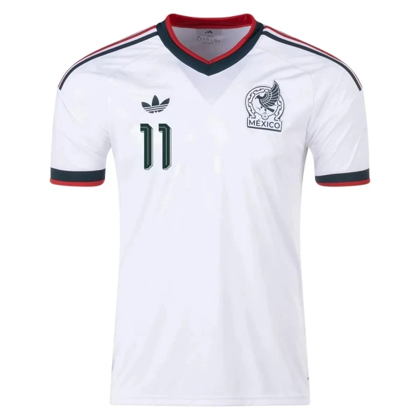 Günstige Mexiko S.Gimenez 11 Herrentrikot Auswärts WM 2026 Kurzarm