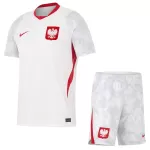 Günstige Polen Kindertrikot Heim 2026 Kurzarm