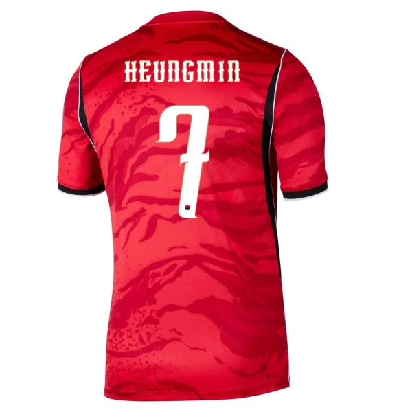 Günstige Südkorea Son 7 Herrentrikot Heim WM 2026 Kurzarm