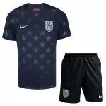 Günstige USA Kindertrikot Auswärts WM 2026 Kurzarm