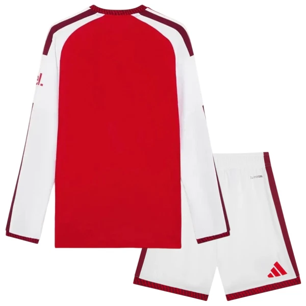 Günstige Arsenal Kindertrikot Heim 2026/27 Langarm