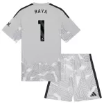 Günstige Arsenal Raya 1 Torwart Kindertrikot Heim 2026/27 Kurzarm