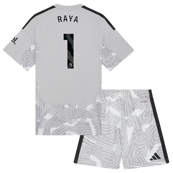 Günstige Arsenal Raya 1 Torwart Kindertrikot Heim 2026/27 Kurzarm
