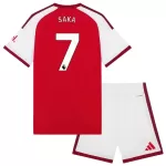 Günstige Arsenal Saka 7 Kindertrikot Heim 2026/27 Kurzarm