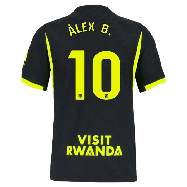 Günstige Atlético Madrid Alex B. 10 Herrentrikot Auswärts 2026/27 Kurzarm