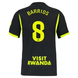 Günstige Atlético Madrid Barrios 8 Herrentrikot Auswärts 2026/27 Kurzarm
