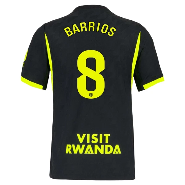 Günstige Atlético Madrid Barrios 8 Kindertrikot Auswärts 2026/27 Kurzarm