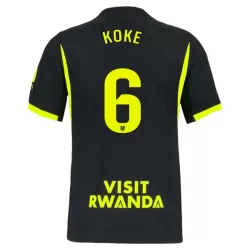 Günstige Atlético Madrid Koke 6 Herrentrikot Auswärts 2026/27 Kurzarm