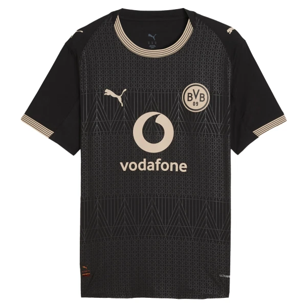 Günstige Borussia Dortmund 100th Herrentrikot Jubiläum 2025/26 Kurzarm