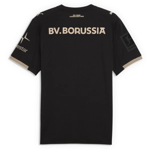 Günstige Borussia Dortmund 100th Herrentrikot Jubiläum 2025/26 Kurzarm