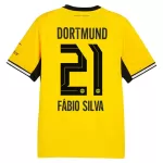 Günstige Borussia Dortmund Fabio Silva 21 Herrentrikot Heim 2026/27 Kurzarm