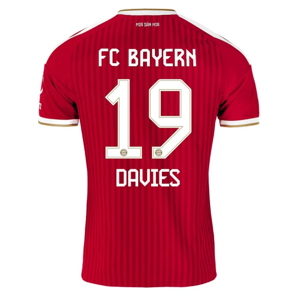 Günstige FC Bayern München Davies 19 Herrentrikot Heim 2026/27 Kurzarm