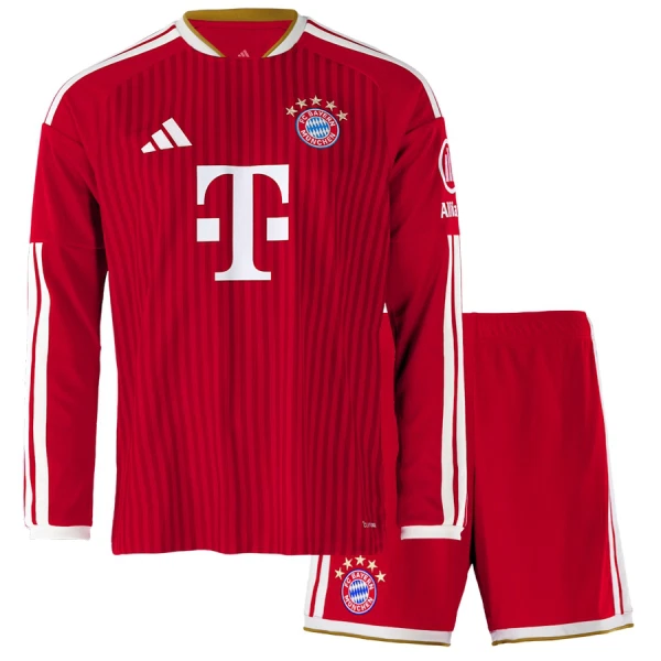Günstige FC Bayern München Kindertrikot Heim 2026/27 Langarm