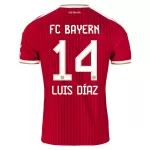 Günstige FC Bayern München Luis Diaz 14 Herrentrikot Heim 2026/27 Kurzarm
